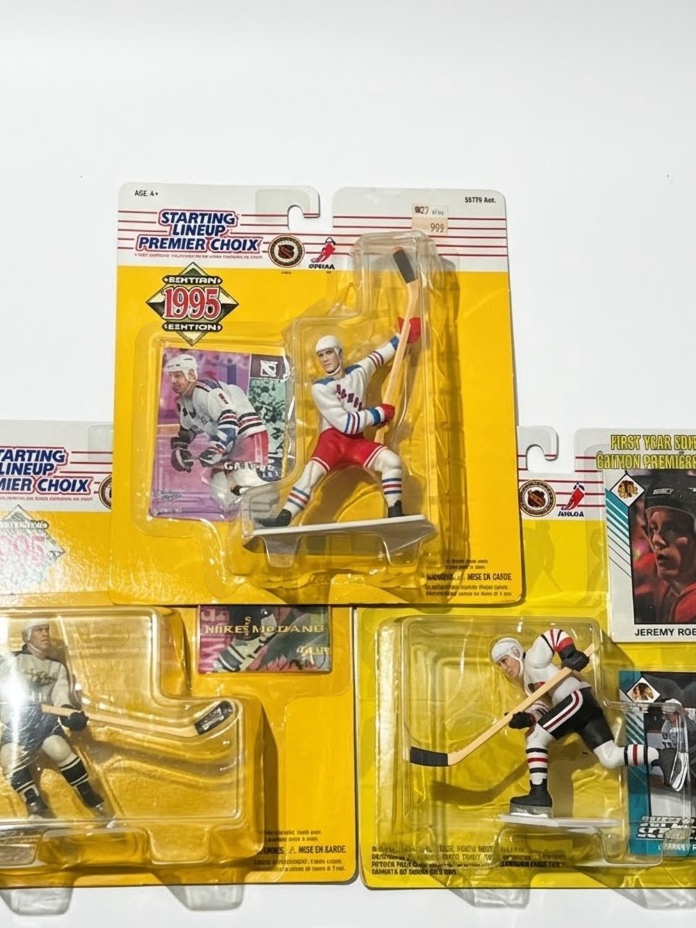 Vintage 90s Kenner Starting Lineup NHL Figure Lot Roenick Modano Graves SL